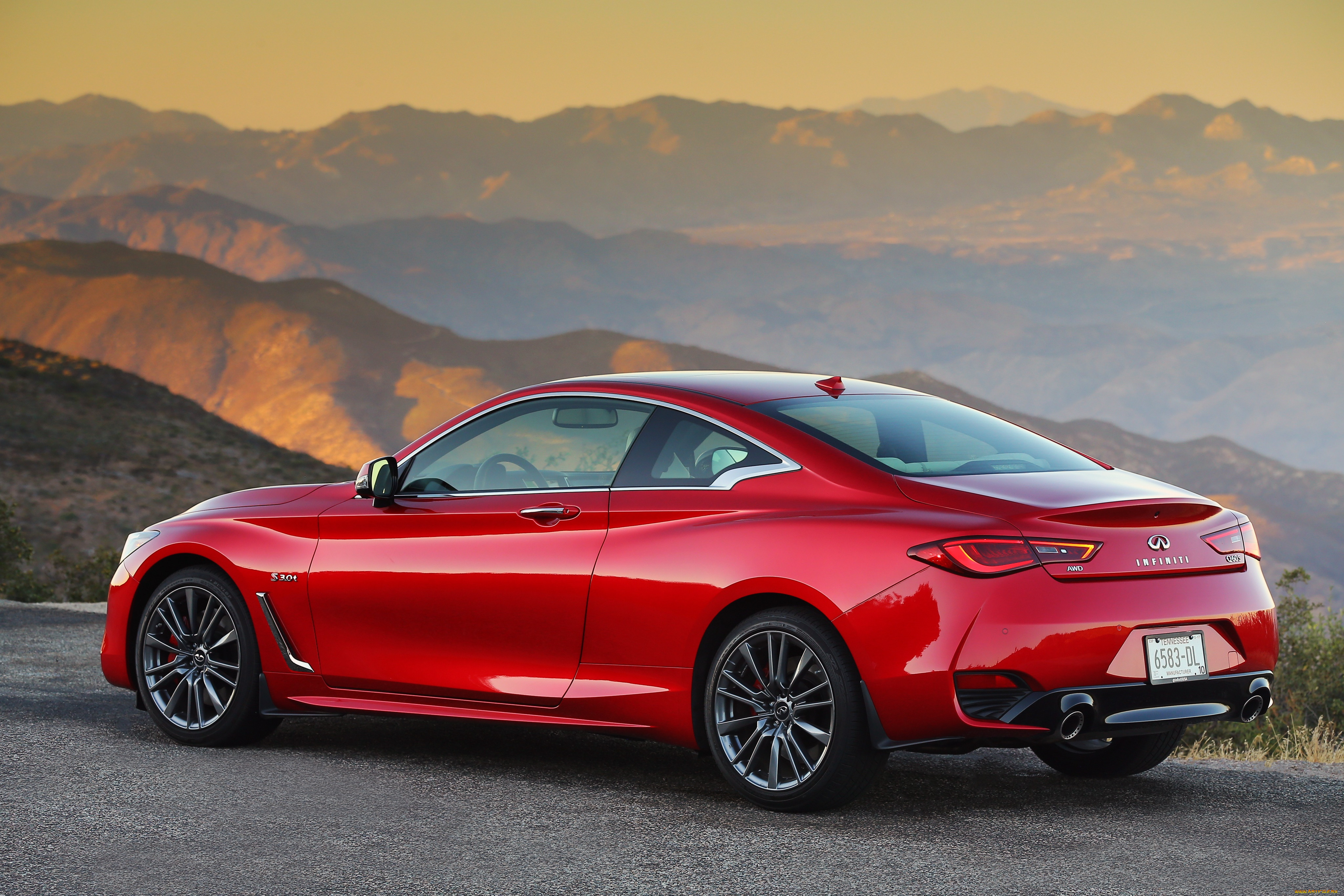 , infiniti, 2017, awd, sport, 400, red, q60